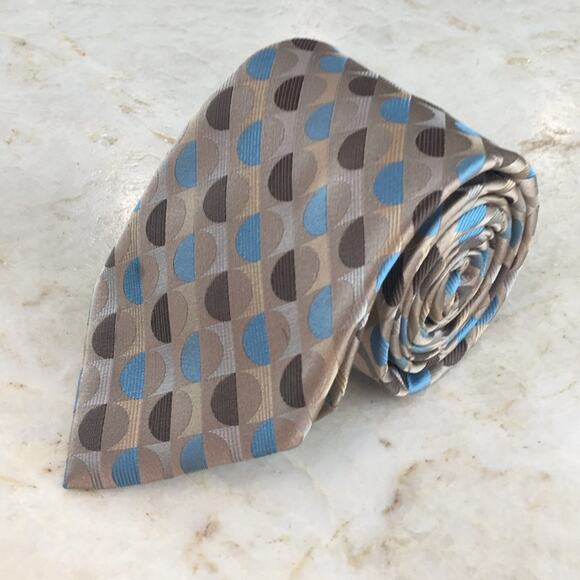 BCBG ATTITUDE SILK TIE ( EXTRA-LONG) - Picture 1 of 11